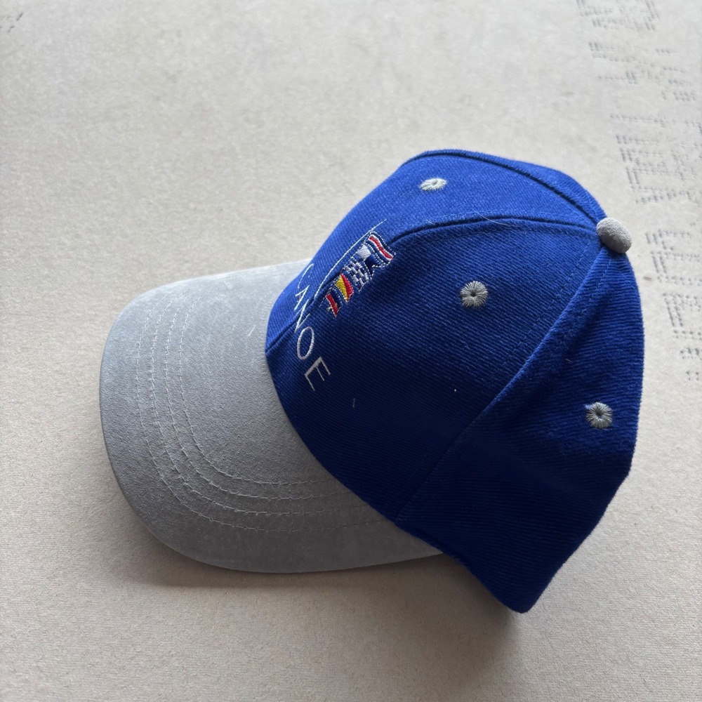 Vintage 90s Canoe Nautical Sailing Hat - Picture 3 of 6
